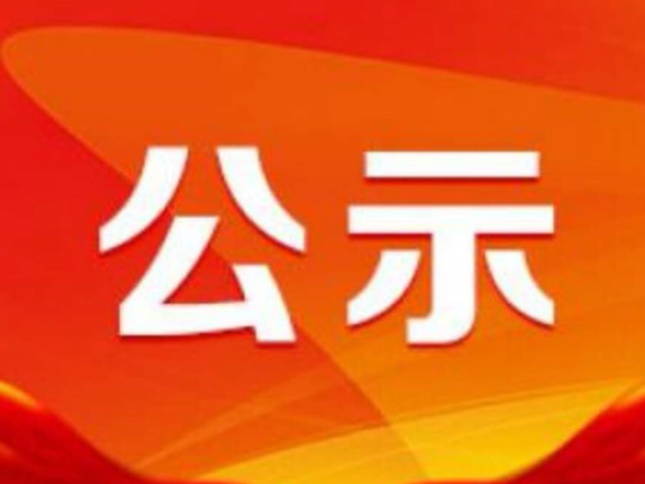 县委管理干部任前公示      