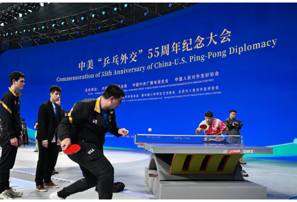 学习进行时丨再续“乒乓情缘” 推进友好事业