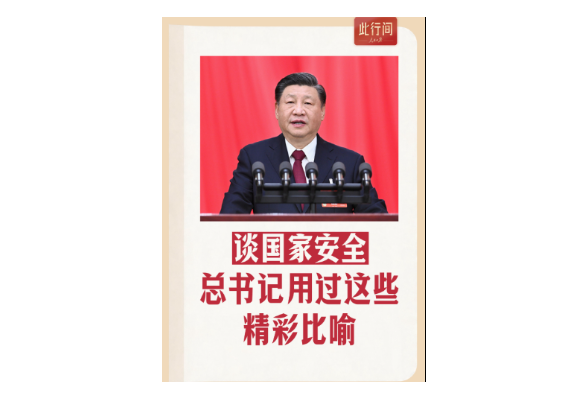 此行间·谈国家安全，总书记用过这些精彩比喻