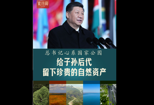 此行间·总书记心系国家公园：给子孙后代留下珍贵的自然资产