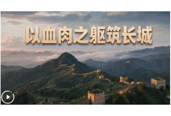 微视频丨以血肉之躯筑长城