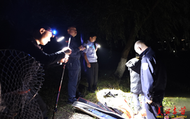 深夜重拳出击 吉首警方严打非法捕捞