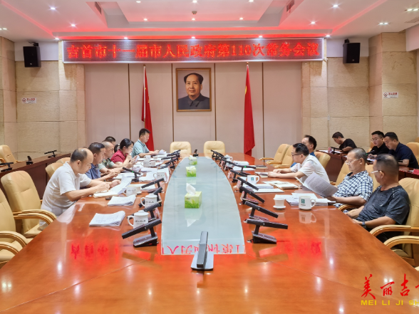 市十一届人民政府召开第110次常务会议