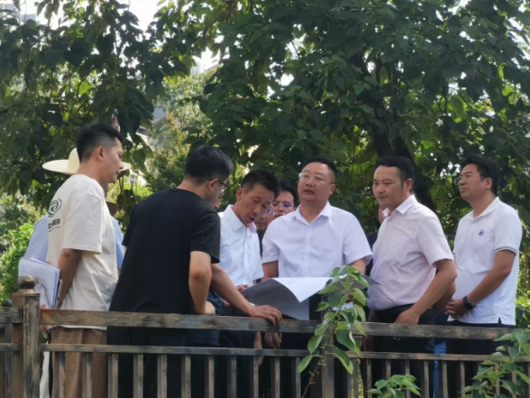 周立志调研细溪河沿线环境整治工作