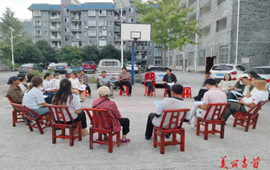吉首市强虎村召开乡村振兴院坝座谈会
