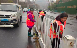 吉首城管：精细管理迎新春 守护城市“年味”浓