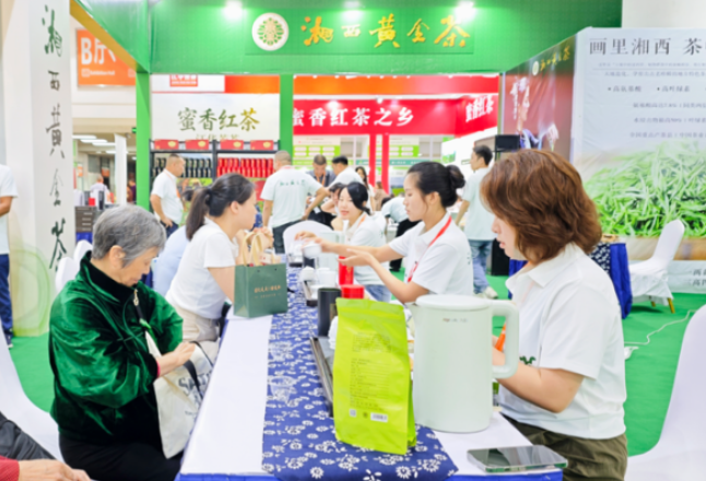 湘西黄金茶亮相第十八届湖南茶博会——吉首市13家茶企组团参展 创新促销引关注