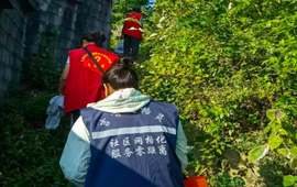 吉首鸦溪社区常态化开展秸秆禁烧巡查宣传