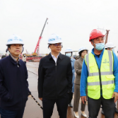 望城区政协主席会议成员视察“一江两岸”滨水新城片区工作