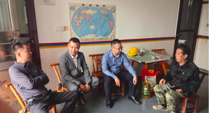 情暖双节护振兴！望城区征地服务中心开展走访慰问活动
