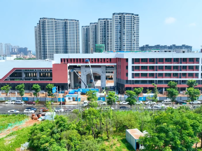 望城这所学校建设，有新进展！