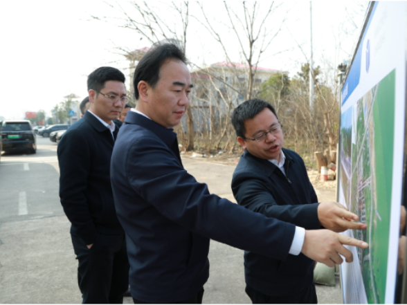 蔡锋调研全区2026年政府投资项目铺排情况