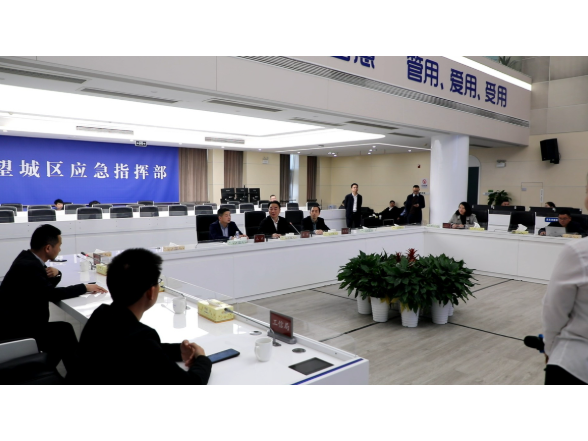 聚焦数字赋能 提升治理效能 蔡锋专题调研数字望城建设