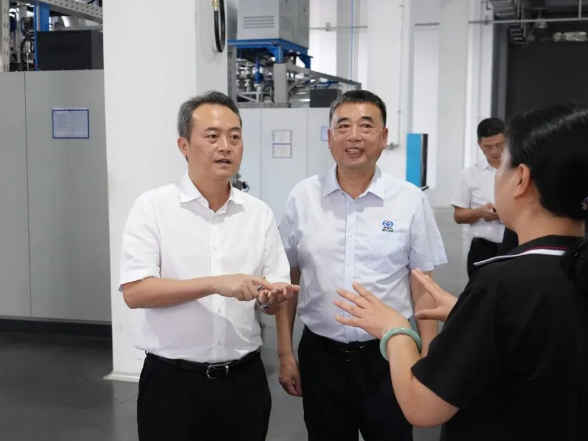 许凡调研新材料产业链建设工作