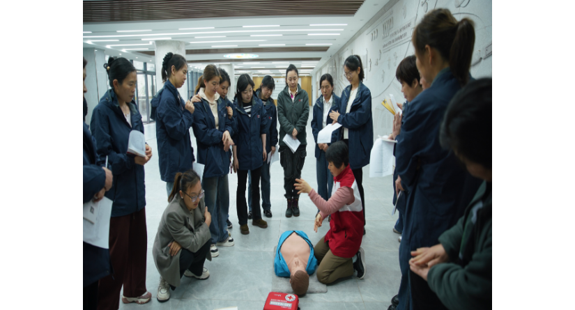 筑牢校园安全防线  望城一中开展CPR+AED急救专项培训