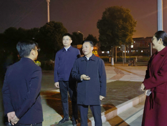 护航平安元宵，周鹏带队督导烟花爆竹禁燃禁放工作