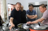 代虹宇到东山镇调研督导防汛备汛和安全生产工作