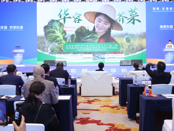 一颗芥菜闯国际｜华容芥菜亮相第三届湖南国际贸易投资洽谈会