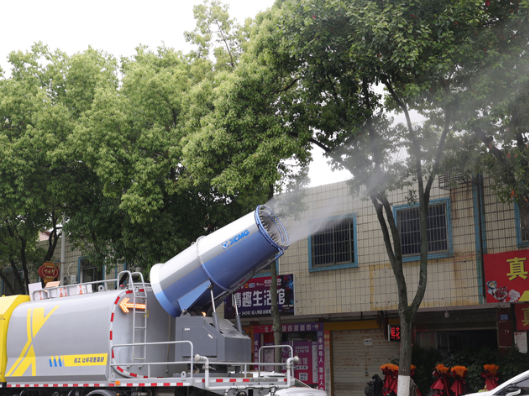 华容县：香樟落果专项治理 让城区街巷更清爽