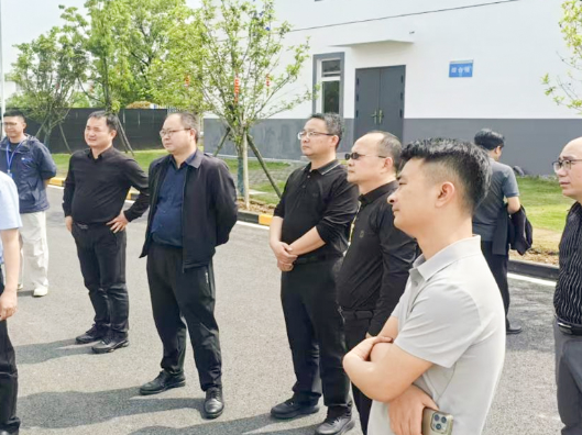 毛文楷带队赴九江赤湖工业园考察学习