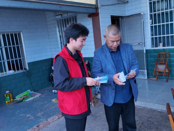 插旗镇：开展环保宣传 共建美丽家园