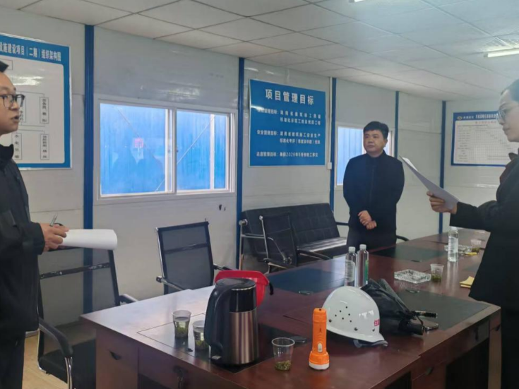 涂娟督导检查“五一”节前安全生产工作