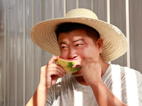 从电商到田间！华容90后小伙打造生态瓜果基地