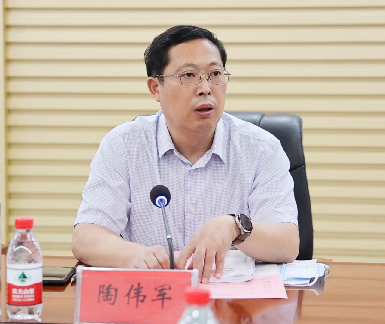 陶伟军主持召开书记专题会议 听取十三届县委第二轮巡察工作汇报