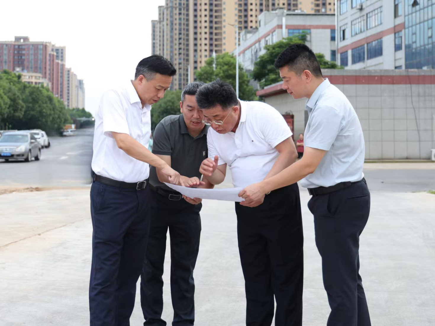 鹏元晟高科技股份有限公司负责人来华容考察调研