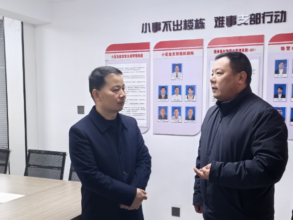 谢专一到团洲乡调研党建和基层治理工作