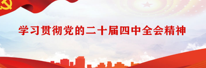 专题丨学习贯彻党的二十届四中全会精神