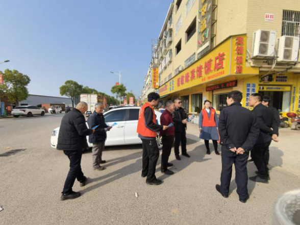 共建平安和谐家园 插旗镇开展反邪教及扫黑除恶宣传