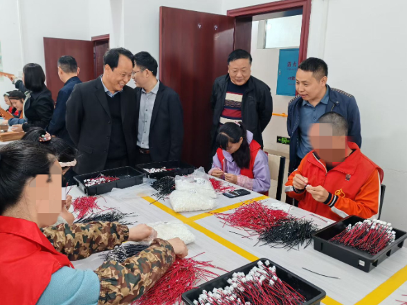 华容县多部门联动 破解残疾人就业难题