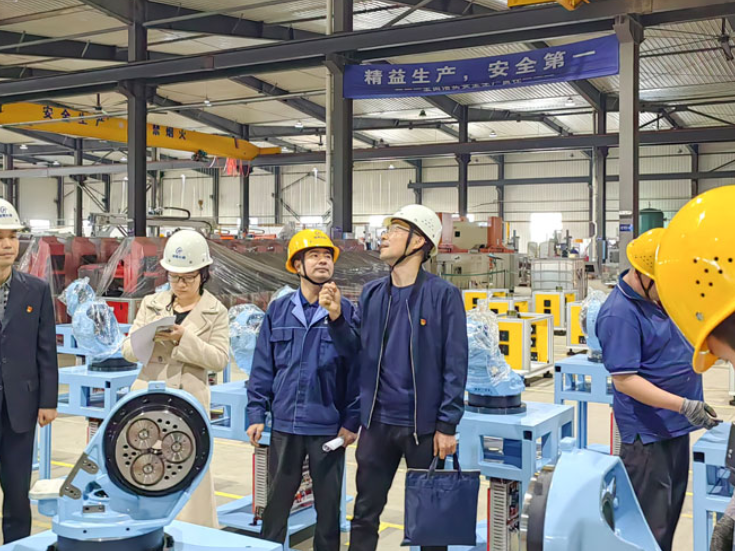 党建联建进企业 纾困宣讲双服务