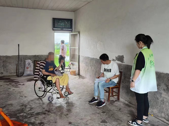 插旗镇：摸排核查全覆盖 暖心关爱“零距离”