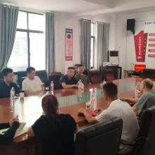 注滋口镇与华阁镇联合召开秸秆禁限烧工作座谈会