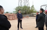罗奇现场调度重点项目建设