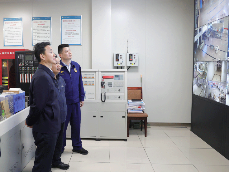 易斌带队开展安全生产检查