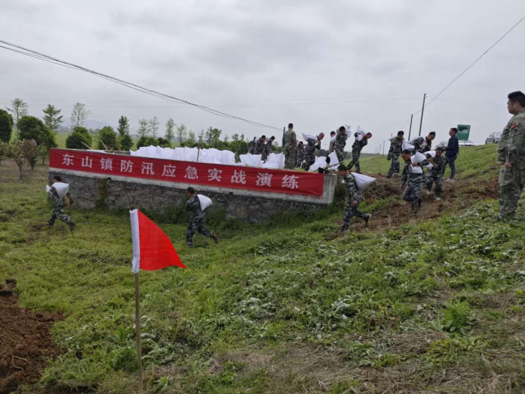 以练备战 防患未然——东山镇开展2026年防汛抢险实战演练