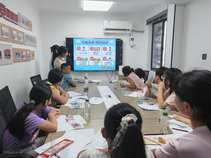 团洲乡“彩虹课堂”暑期公益托管班暖心开班