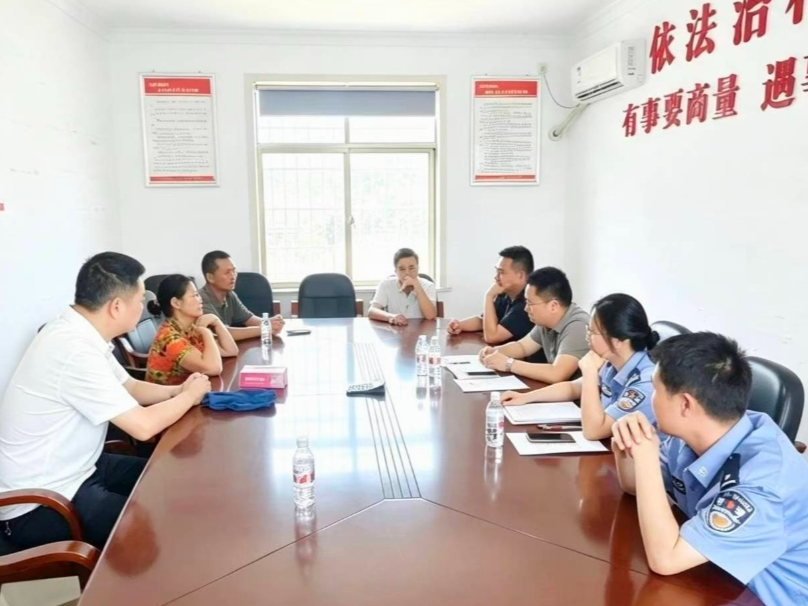 插旗镇：以党建筑牢基层平安防线