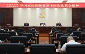 “两办”召开学习宣传贯彻县第十四次党代会精神专题会议