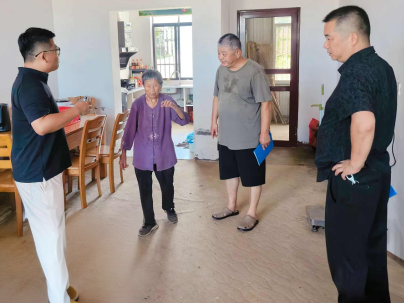 华容县机关事务管理中心开展入户走访帮扶活动