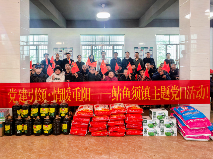 鲇鱼须镇：党建引领暖重阳 温情服务润桑榆