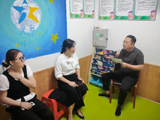 华容县残联走访康复机构 守护残疾儿童成长路