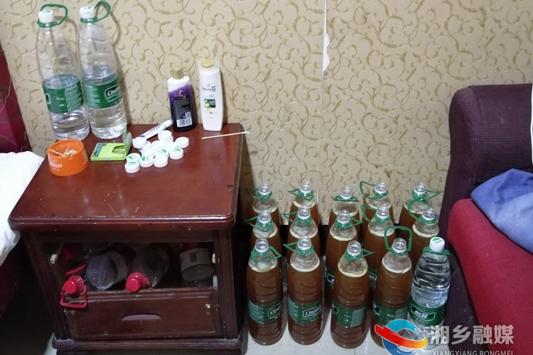 湘乡端掉一加工假蜂蜜窝点 查获假蜂蜜百余斤