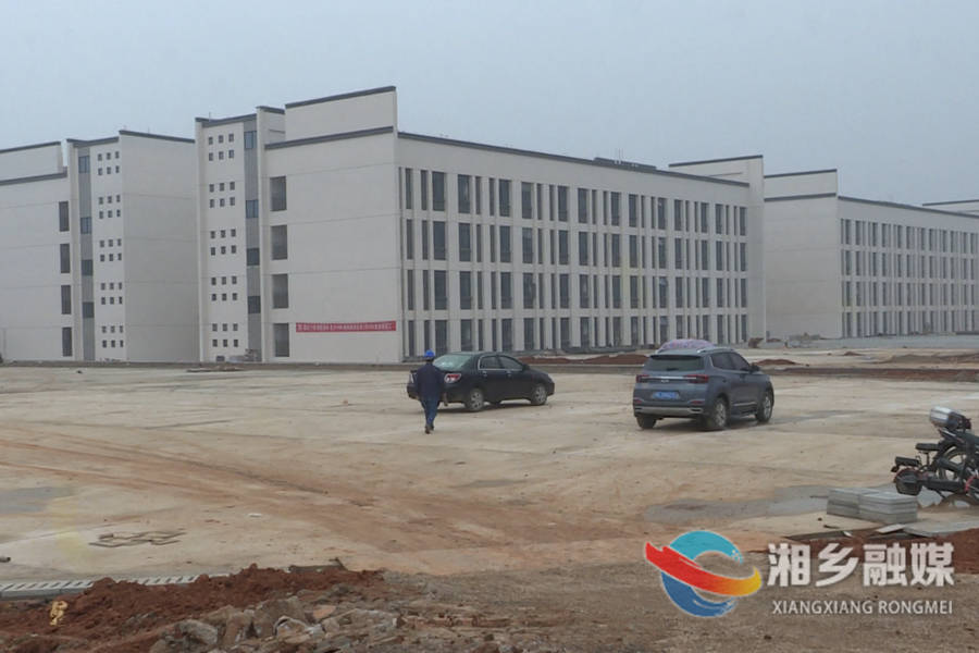 【攻坚项目兴湘乡】东台中学建设有序推进 预计2022年5月竣工