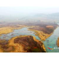 湘乡龙洞镇泉湖村一处小水塘水温明显高于周边区域 疑似温泉