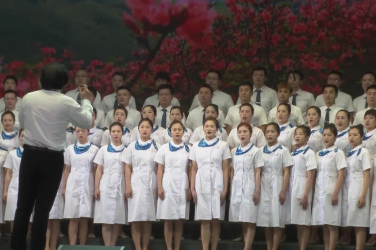 湘乡市“百年百歌赛·歌咏流传”合唱比赛作品展播 |《映山红》