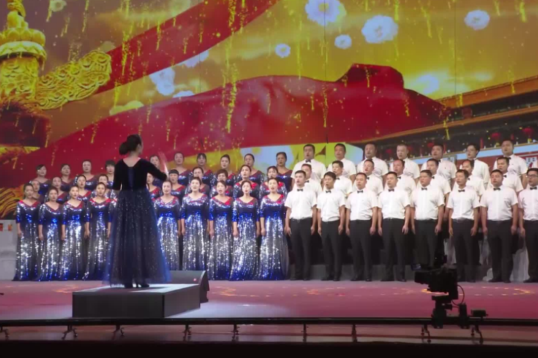 湘乡市“百年百歌赛·歌咏流传”合唱比赛作品展播 |《歌唱祖国》